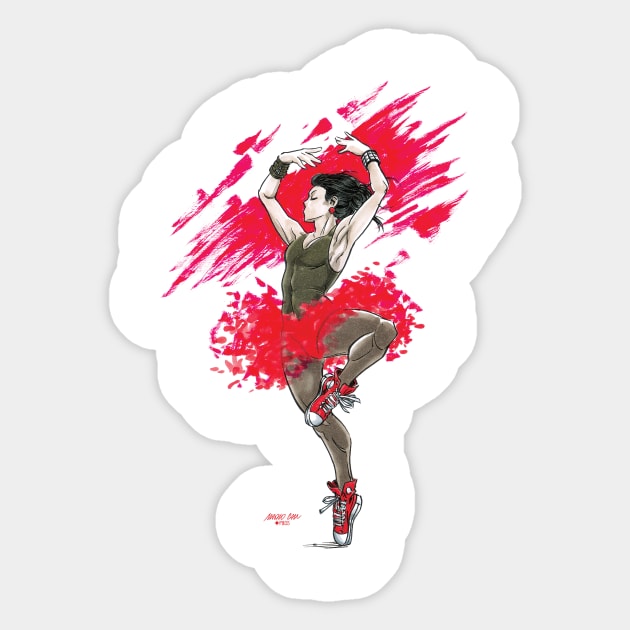 Rockin' Ballet Sticker by mariocau